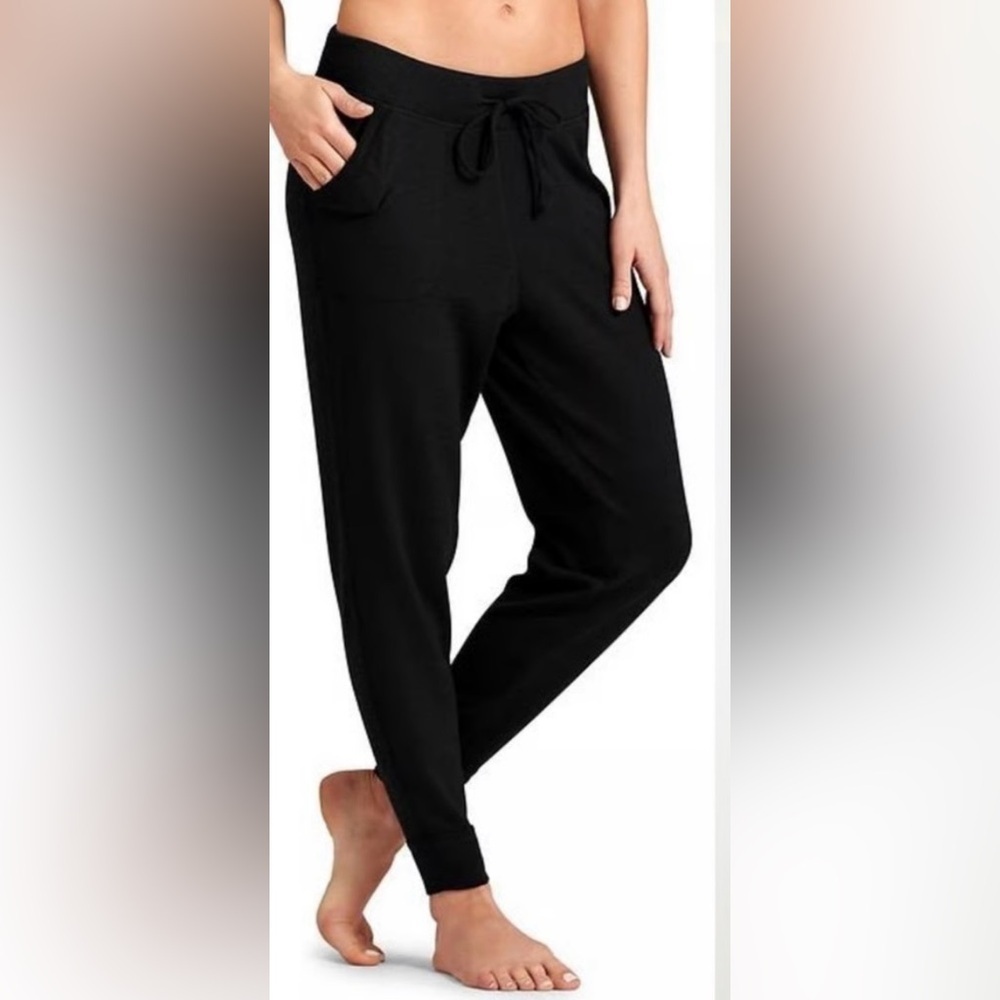 Athleta Black Techie Sweat Jogger Pants, Size XXS